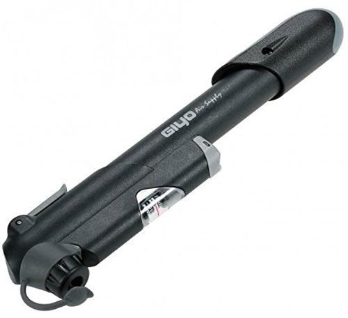 GIYO Mini-Luftpumpe mit Doppelventil GP41S mit Manometer