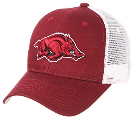 Zephyr Men's Standard Adjustable Snapback Hat Big Rig, Arkansas Razorbacks-Team Color