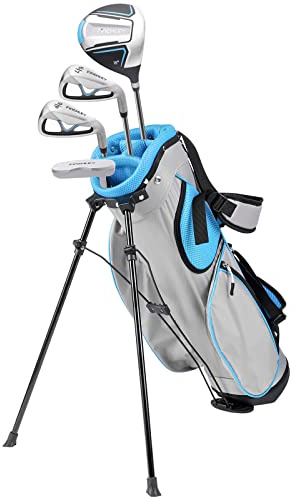 FINCHLEY - Juego de Palos de Golf para niños de 4 a 7 años, Color Azul