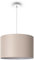 Paco Home Deckenlampe Pendellampe Aus Aluminium Und Stoff Hängelampe Ø45,5cm Breit Wohnzimmerlampe Esstisch Esszimmerlampe E27 Einfarbig 1 Flammig