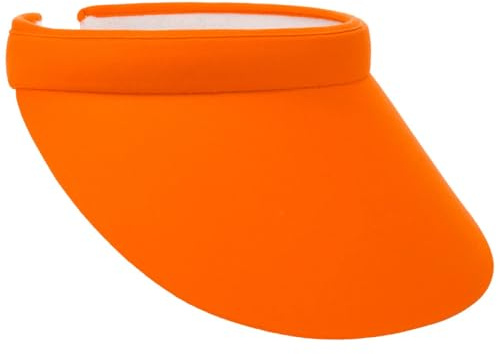 LIPODO Visera de Mujer Uni - para el Sol protección Solar con Primavera/Verano Verano - Talla única Naranja