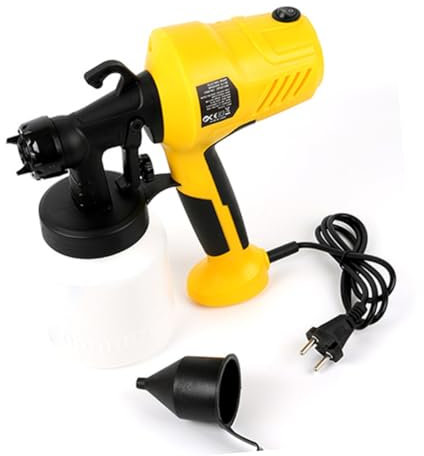 Homoyoyo 400w Elektrische Spritzpistole Abnehmbar Hochdruck Lackierer Sprühgerät Für Latexfarbe Wand Streichen Wandverkleidung