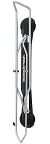Steadyrack Bike Rack – Pivoting Mountain Bike Rack, Holds Up to 77 lbs, Fits 24-29 Wheels, 2.1-2.8 Tires, Foldable Wall Mount for Space-Saving Bicycle Storage