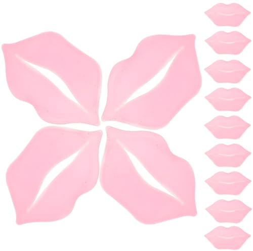 PAMINGONO Mascarillas Exfoliantes Para Labios Gel Hidratante 30 Unidades Tamaño Único Cuidado Piel Para Adultos y Niños Parche Labial Nocturno y Cosmética Femenina