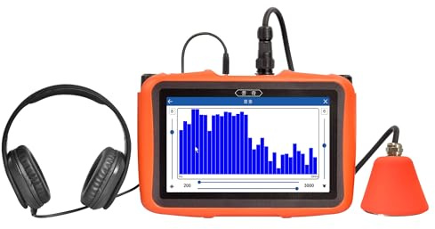 professionale rilevatore perdite acqua tubi Localizzatore perdita d'acqua Filtro di guadagno ad alta precisione L40 Adatto per la localizzazione precisa delle perdite nelle tubature domestiche