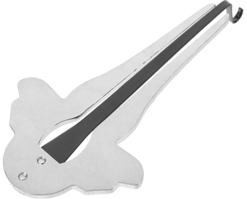 BESPORTBLE Maultrommel aus Metall für Entspannung und Meditation Leicht zu Bedienen Produziert Klare und Klare Töne Traditionelles Mundmusikinstrument in Silber