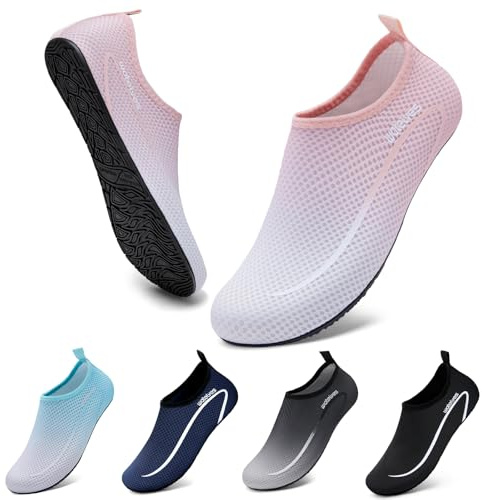 Swim Water Shoes Aqua Socks Barefoot for Sea Beach Swimming Shoes Pool Ladies Women Mens