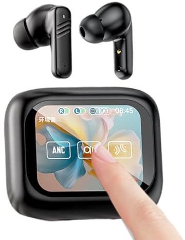 Générique Cuffie senza fili - Cuffie audio Sport Intra auricolari,Custodia di ricarica Touch Cancellazione Rumore,per Viaggi Casa Sport Telefono Navetta