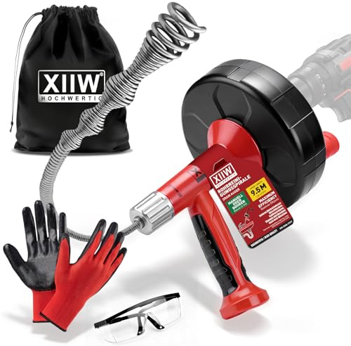 Spirale per la pulizia dei tubi con foro