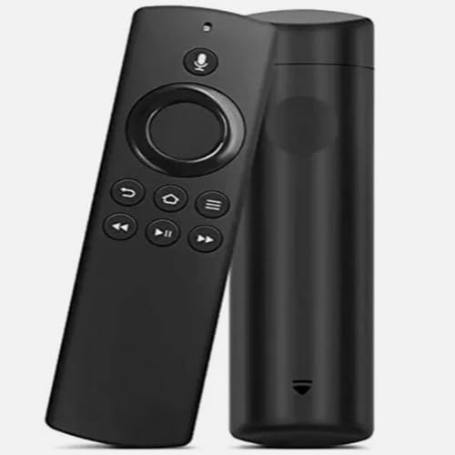 L5B83H Télécommande vocale Bluetooth de rechange compatible avec Amazon Fire TV 1ère, 2e, 3ème génération, Fire TV Stick, fonction de recherche vocale intégrée