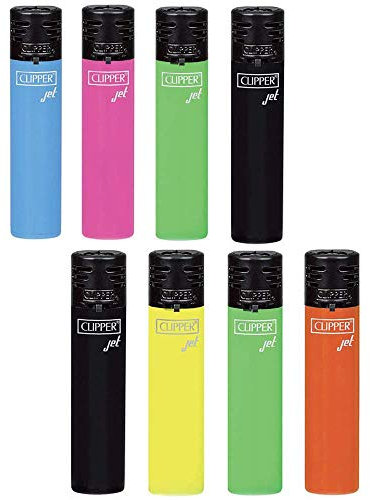Clipper Jet Shiny 6 Lighters
