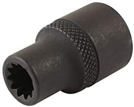 HGV TOOLS Brake Caliper Socket 3/8 D 8mm/ European Brake Caliper 11 Point Socket for Volvo Peterbilt DAF Foden Man Mercedes Scania BPW SAF Trailers