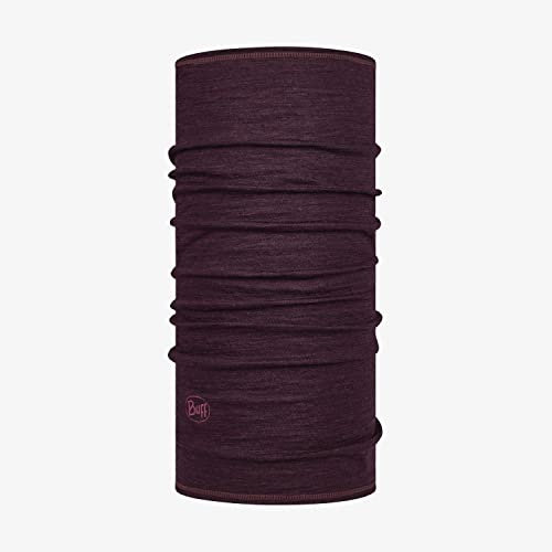 Buff Merino Lightweight Multifunktionstuch SOLID DEEP Purple