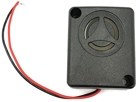 FainWan Motorcycle Customed Siren II Plug Splice Alarm 120DB Compatible with Har-Ley Touring (1 pcs 12V)