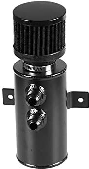 SIMBAE 10AN Baffled Oil Catch Can Universal Oil Breather Serbatoi con valvola, 750 ml