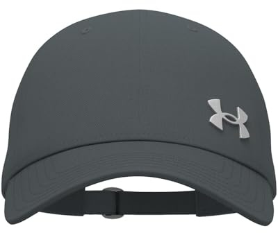 Under Armour Cap Essential Low Metal Castlerock/Silver, Null | Strapazierfähiger Baumwoll-Twill. Verstellbarer Riemenverschluss hinten. Metall-Logo an der linken Seite.