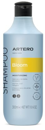 Artero Bloom. Champú para Perros con Aceite de Argán, Ideal para Perros de Pelo Largo, seco o dañado. Aporta Brillo, suavidad y nutrición sin resecar la Piel. Super Hidratante.