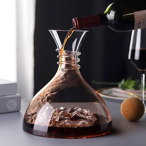 Decanter per vino in cristallo