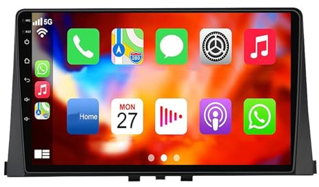 para Citroen Berlingo 2018-2020 Android 12 9 Pulgadas Pantalla Táctil Radio Coche con Carplay Android Auto Apoyo Hi-Fi RDS DSP Dab FM Am BT 5.0 Enlace Espejo Cámara Trasera SWC(150S)