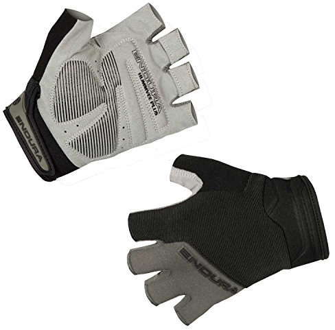 Endura Hummvee Plus Guante de Ciclismo para Junior Unisex, Negro, 9-10 años