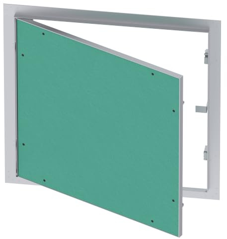 Trappe visite Cadres Aluminium 50x50cm 12,5mm Plaque en plâtre Panneau d’accès Alu Maintenance