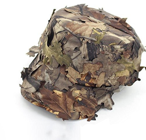 3D Blätter Boonie Hüte Dschungel Waldland Camo Sniper für Männer Airsoft Tactical Jagd Sonnenschirm