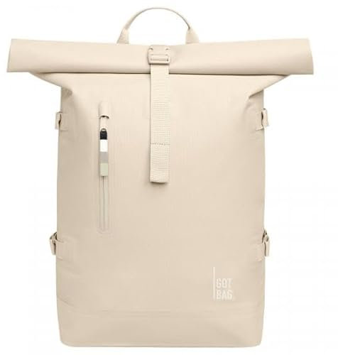 GOT BAG Rolltop 2.0 Monochrome Damenrucksack, Einheitsgröße, Salz, Einheitsgröße