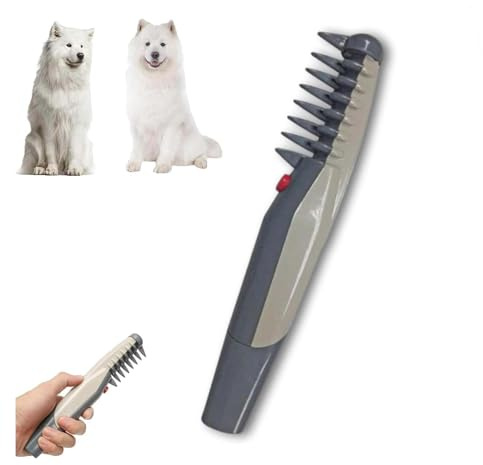 Petsboro Mataway Electric Pet Grooming Comb - Pet Hair Knot Remover for Body, Paws and Face With Ease (1PC)