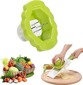 Green Grater Finger Protector, Food Safety Holder Slicer Grater Hand Guard, Slicer Veggie Cutter Hand Guard Finger Protection
