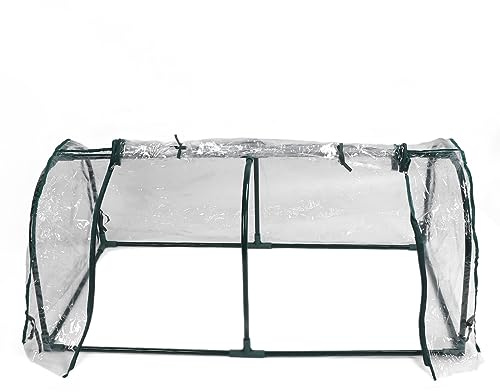 Chiyyak Tenda per Piante Isolata per Piccola Serra da Esterno per Balconi, Metallo Durevole, 47,2 X 23,6 X 18,9 Pollici