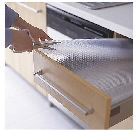 2xIKEA RATIONELL VARIERA Transparent Drawer mat - Drawer Liner NEW