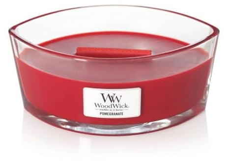 WoodWick 1725429E Elipse Pomegranate Kerze, 9.2cm x 19.1cm x 12.1cm