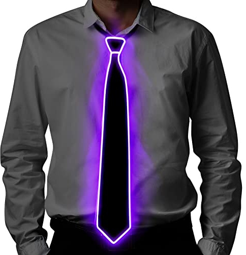 Ainiv LED Brille, Leuchten Brille, Verdrahtet Neon Rave Brille