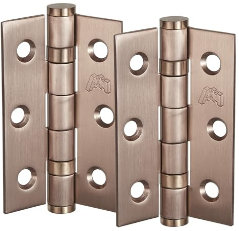 3 Inch Satin Copper Ball Bearing Door Hinges