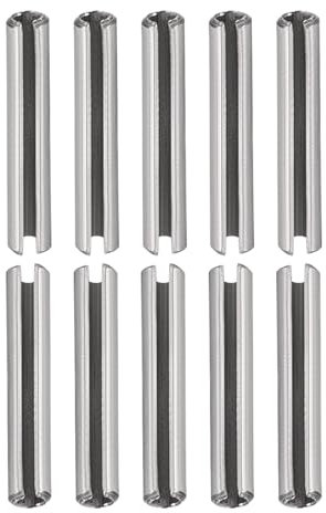 DTGN M2 x 14mm(DxL) Taglio Molla Perno - 20pz - Buono per Casa Macchina Fissaggio - 304 Inossidabile Acciaio Molla Perno Tensione Rullo Perno - Argento