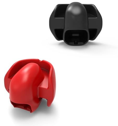 Jomyu Neu BDSM TPR Material Zungenfixierung Unsichtbarer Knebel Ball Gag mit Ball Mundknebel Ballknebel Extrem Sklaven Fetisch Sexspiel Sexspielzeug für Männer Frauen Paare (Rot)