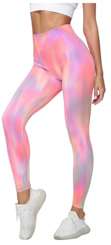 Glanz Leggings Damen Faschingskostüme Glitzer Kostüm Aerobic Outfit Karneval 80er Jahre Weltall Fasching Strumpfhose