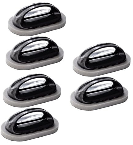 Ipetboom 6piezas Esponjas De Limpieza De Corindón Mango Ergonómico para Fregar y Utensilios De Cocina Aleatorios