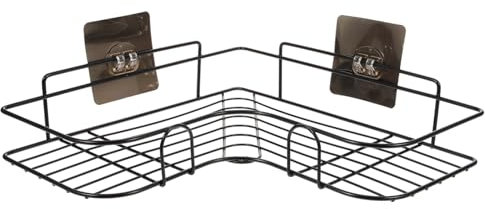 TOPBATHY Mensola Angolare Per Doccia in Metallo Mensole Portaoggetti Sospese Scaffale Parete Per Cucina Camera Da Per Riporre Shampoo Bagnoschiuma Saponi e