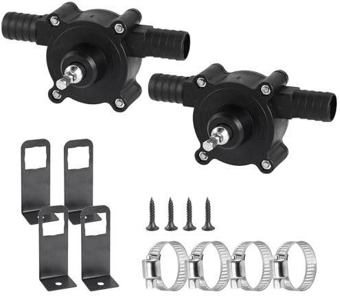 Portable Mini Perceuse Électrique Alimenté Pompe À Eau Moteurs Main Pompes Transfert Auto-Amorçantes Vitesse De Pompage Rapide pour Diesel Huile Liquide Eau Fioul Maison Jardin Mini Piscine Fontain