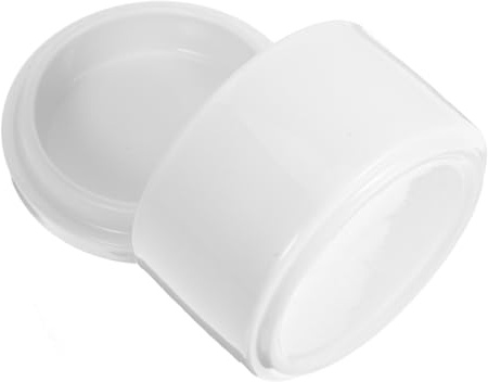 BESPORTBLE Keramik Schmuckschatulle Rund Weiß Schmuckaufbewahrungsbox Für Ringe Ohrringe Anhänger Kleiner Organiser Für Feinen Schmuck Schmuckbox Für Alltag Und Reise