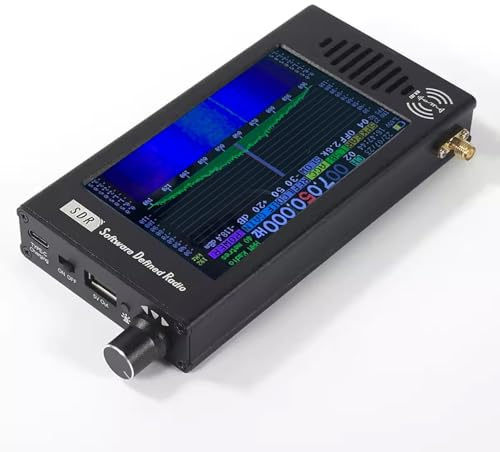 Recevoir Radio de 4,3 Pouces Professionnel avec Un écran IPS, Une Batterie 5000mA, 99 Canaux, Une Radio D'antenne à Ondes Courtes Ensemble pour Les Bandes AM/FM, Affichage de
