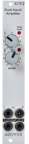 Doepfer A-119-2 Dual External Input/Amplifier - Interface Modular Synthesizer
