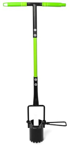 FANSHINUO Giardinaggio Lampadina Fioriera Dispositivo Trapiantatore Heavy Duty Per Fiori Manico Ergonomico Strumento Multifunzionale Per Crocus Bulbo Fioriera Strumento