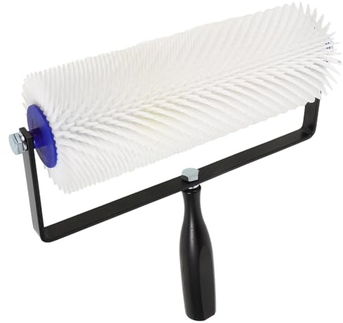 Anneome Self Leveling Screed Spiked Roller Composite Floor Roller for Bubble Removal and Smooth Finish Lightweight Paint Tool for Flooring Aeration and Vinyl Applications