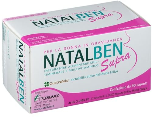 NATALBEN Supra 90 capsule, per la donna in gravidanza