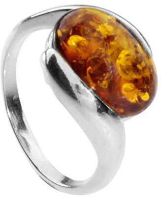 Ring - Melanie - Silber 925/000 - Bernstein