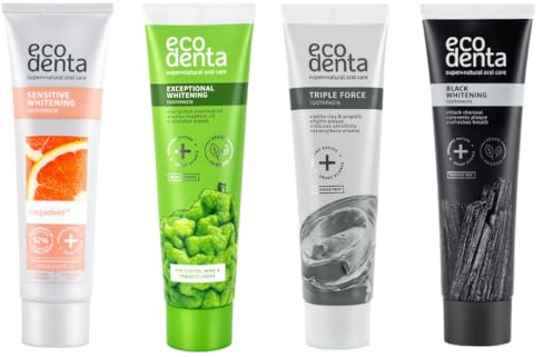 Ecodenta EXPERT tandkräm set om 4