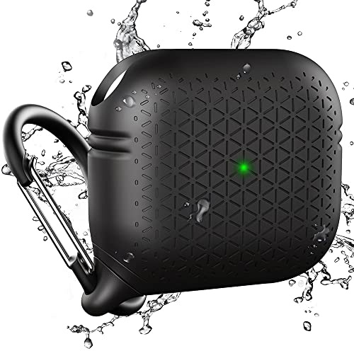 Catalyst Waterproof Case for AirPods 3rd Generation - Wireless and USB-C Charging Compatible AirPods Gen 3 Case, Drop Protection AirPod Case 3rd Generation One Piece Design with Carabiner