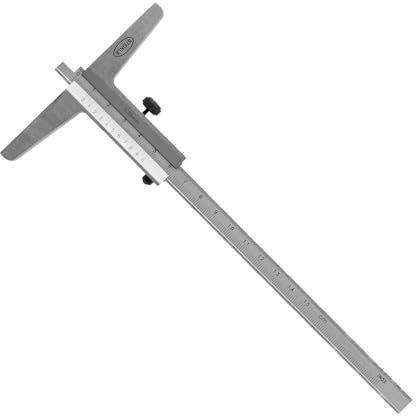 STEINLE 1643 Tiefenmeßschieber Tiefenmessschieber Tiefenlehre Nonius 150 mm
